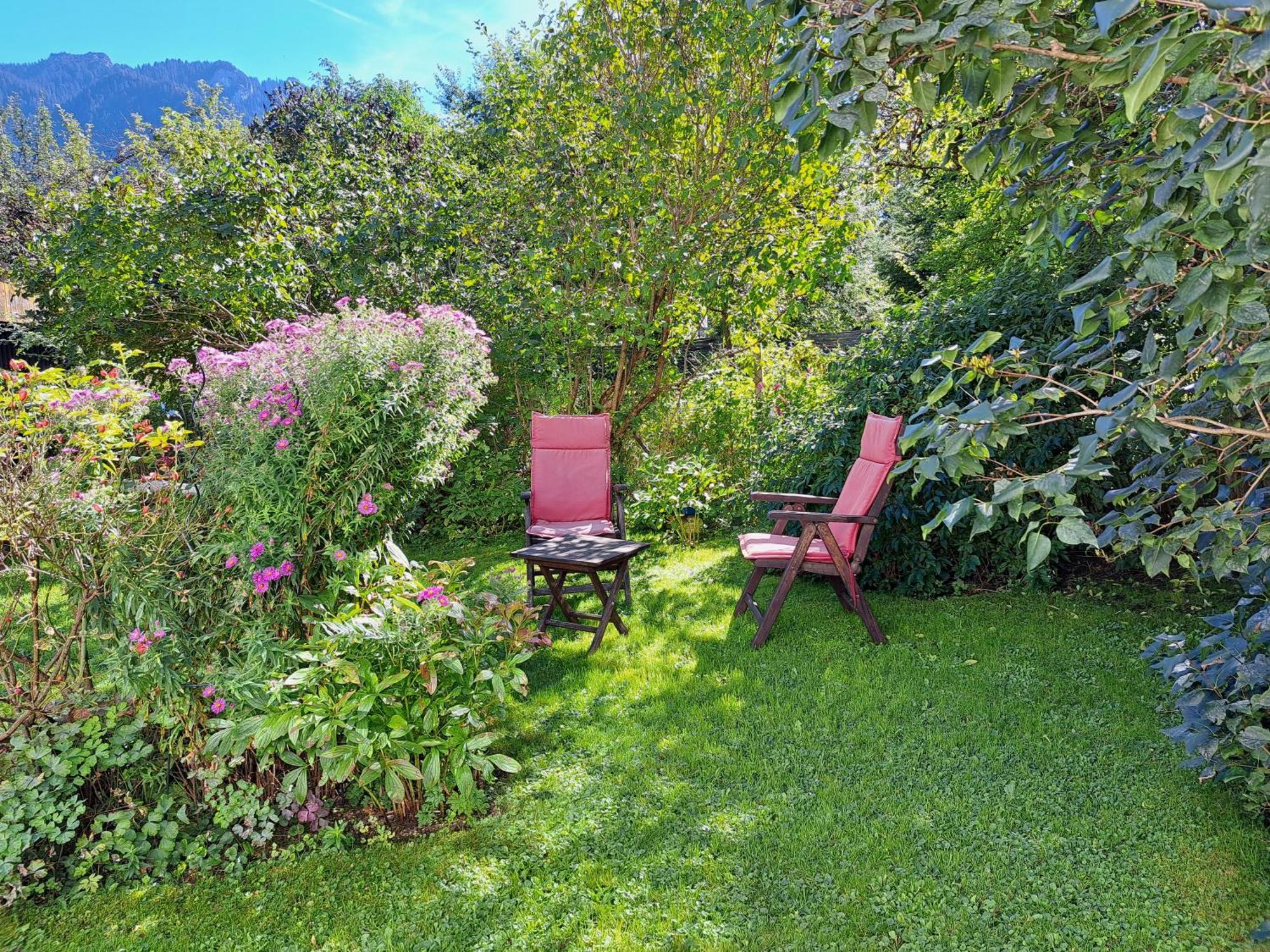 Ferienwohnungen Im Lueftlmalereck, Mussldomahaus Oberammergau Esterno foto