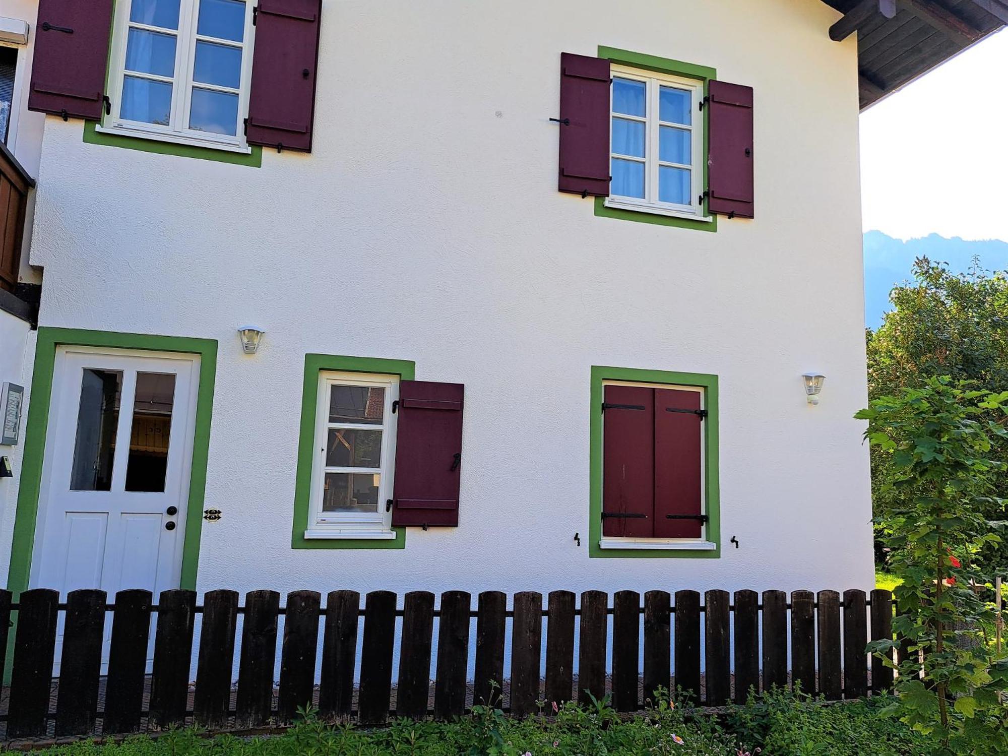 Ferienwohnungen Im Lueftlmalereck, Mussldomahaus Oberammergau Esterno foto