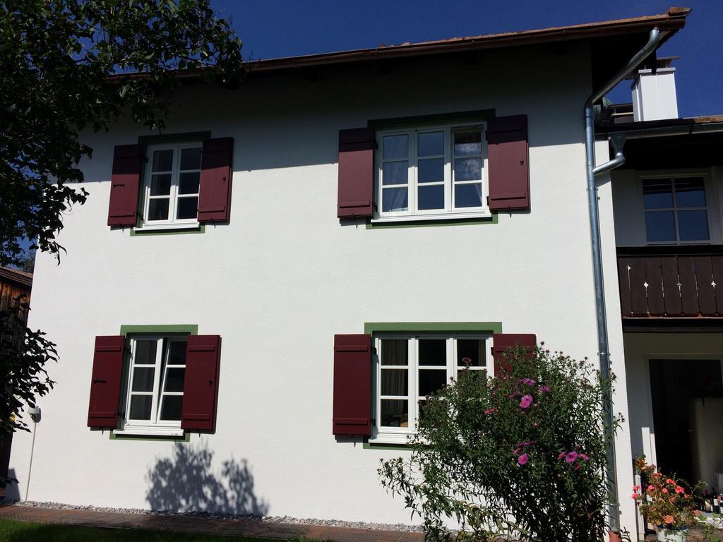 Ferienwohnungen Im Lueftlmalereck, Mussldomahaus Oberammergau Esterno foto
