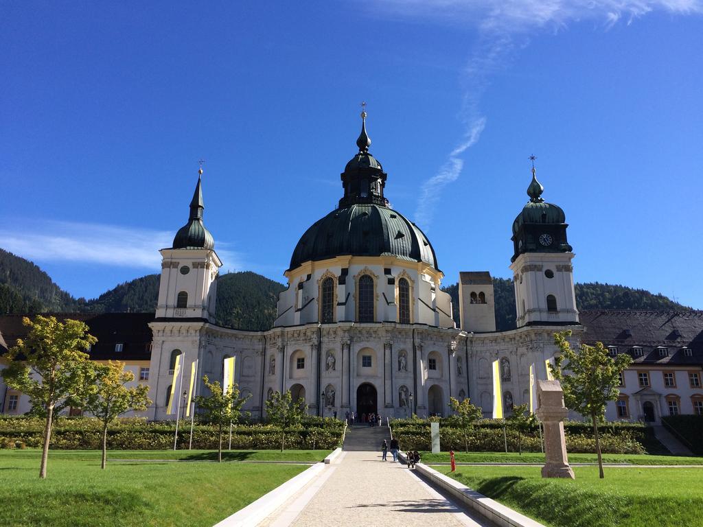 Ferienwohnungen Im Lueftlmalereck, Mussldomahaus Oberammergau Esterno foto
