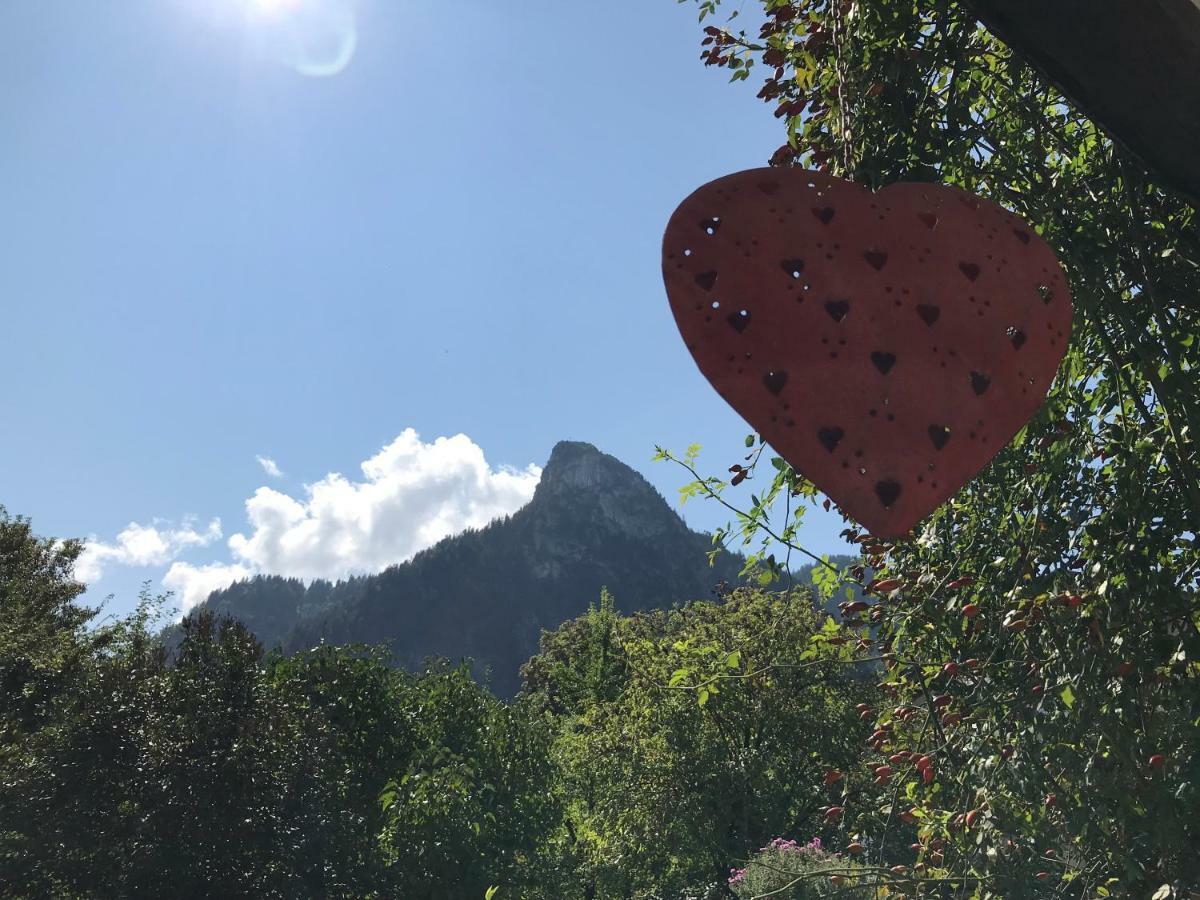Ferienwohnungen Im Lueftlmalereck, Mussldomahaus Oberammergau Esterno foto